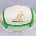 Sport - Football Cake Buttercream with Team Logo (D)